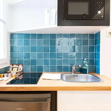 22#appart Hotel#1bedroom#4pers#paris 16#ac 巴黎