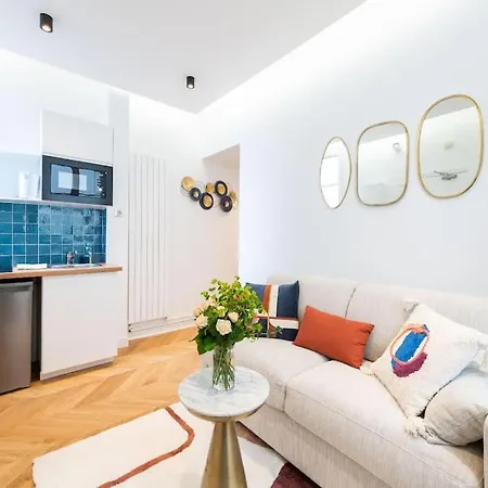 22#appart Hotel#1bedroom#4pers#paris 16#ac 公寓
