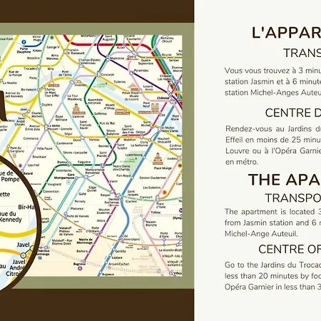 公寓 22#appart Hotel#1bedroom#4pers#paris 16#ac *